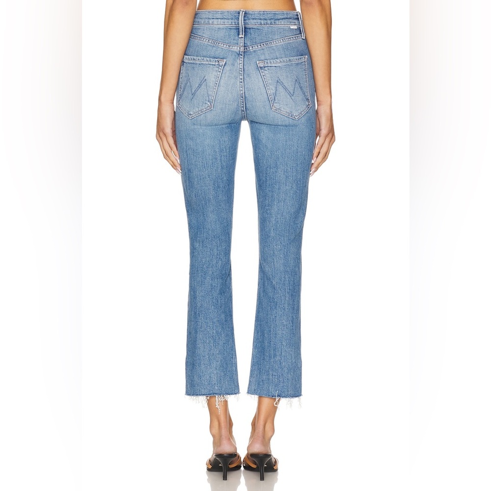 Mother— The Pixie Dazzler Ankle Fray Jeans in Boogie Down - Picture 4 of 8